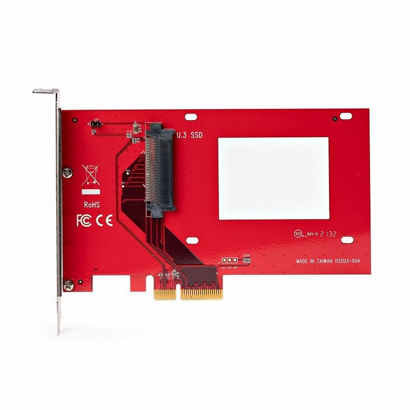U.3-PCIeアダプタカード PCI Express 4.0 x4 2.5インチ U.3 NVMe SSD SFF-TA-1001_5