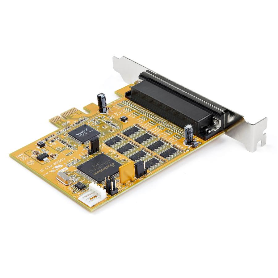 8シリアルポート増設PCI Expressカード RS232C拡張ボード 16C1050 UART