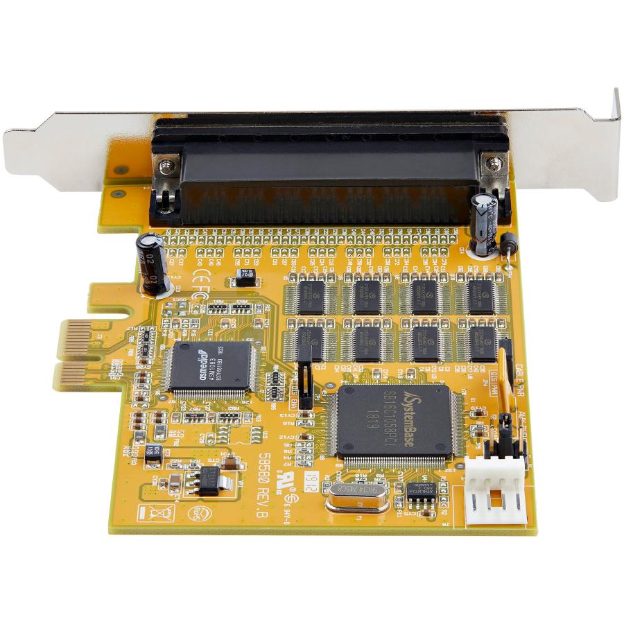 8シリアルポート増設PCI Expressカード RS232C拡張ボード 16C1050 UART
