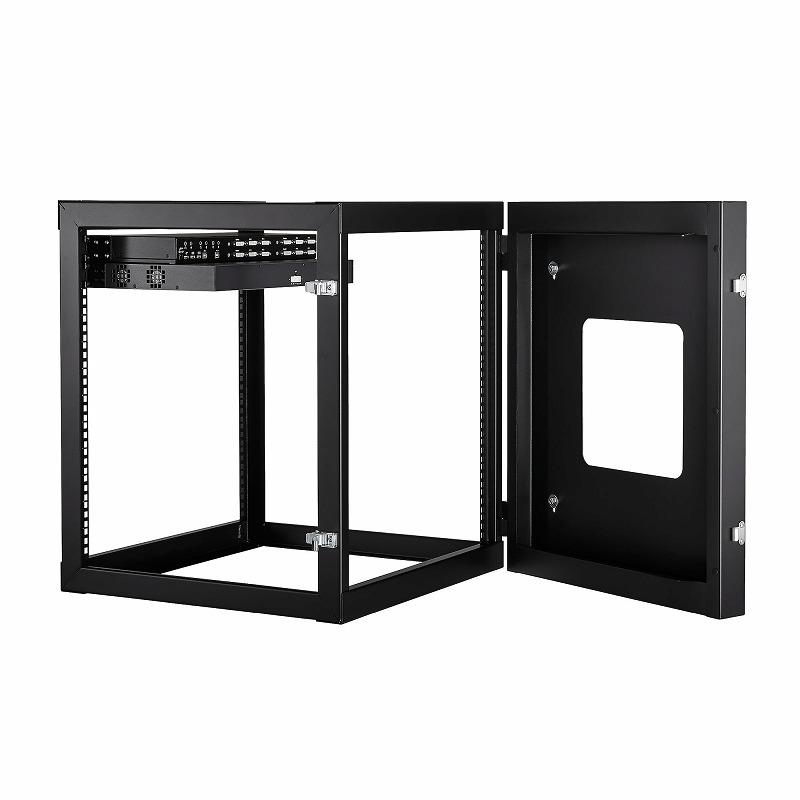 サーバーラック(12U EIA規格) 壁掛けタイプ 奥行き22インチ 4ポスト