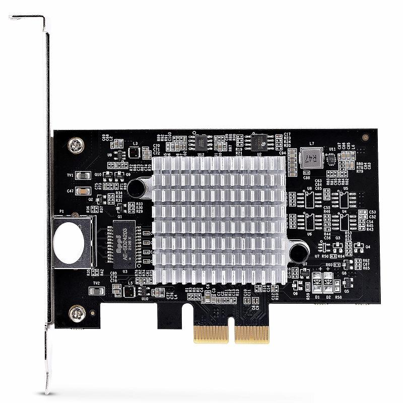 PCI Express LANカード 1ポート 10Gbps 6スピード 10GBASE-T & NBASE-T