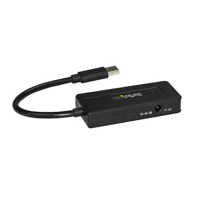 4ポート USB 3.0ハブ 充電ポート付きミニハブ ACアダプタ付属 スターテック StarTech.com 2年保証_1