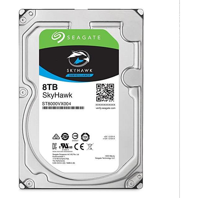 SkyHawk HDD 3.5inch SATA 6Gb/s 8TB 5400RPM 256MB 512E シーゲイト