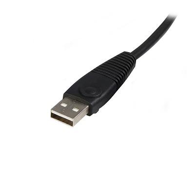 3m KVMケーブル パソコン自動切替器専用 2 in 1 USB VGA KVMケーブル ブラック USB A   D-Su スターテック StarTech.com 全期間保証｜acceljapan｜03
