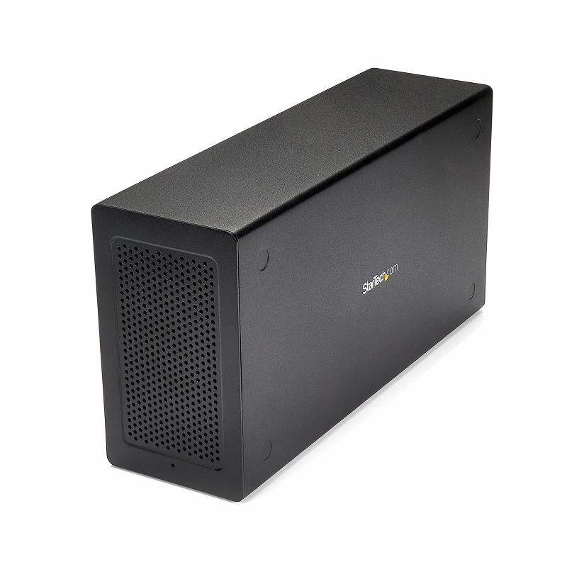 Thunderbolt 3接続PCIe外付けケース DisplayPort用モニターポート