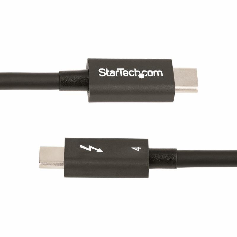Thunderbolt 4ケーブル 1m 4K8K 60hz 40Gbps 100W PD Intel USB4 3 USB