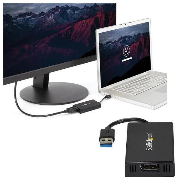 USB 3.0接続4K対応DisplayPort外付けグラフィックアダプタ DisplayLink 