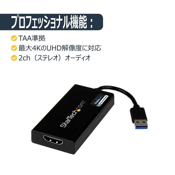 USB 3.0接続4K対応HDMI外付けグラフィックアダプタ DisplayLink認定