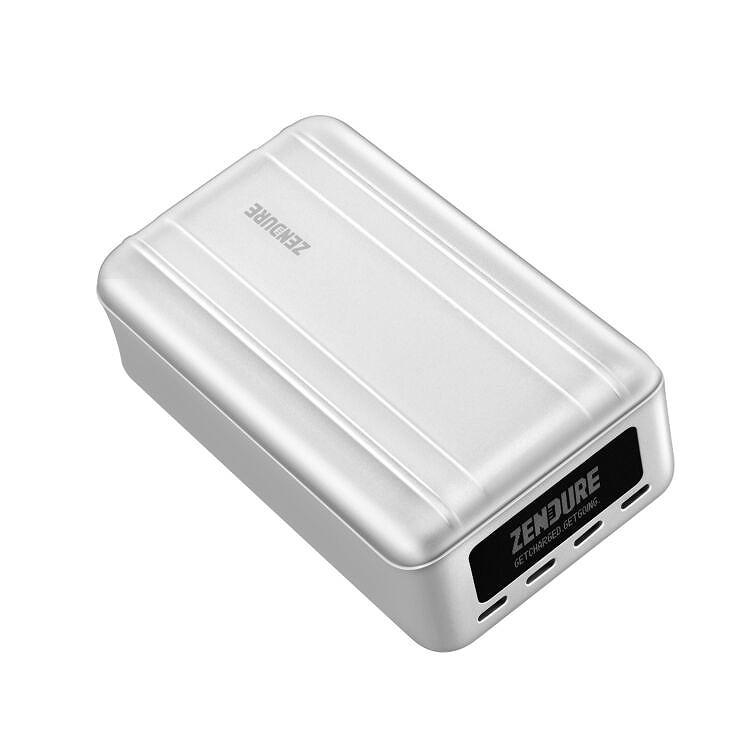2年保証 モバイルバッテリー SuperTank Pro シルバー PD100W出力x2