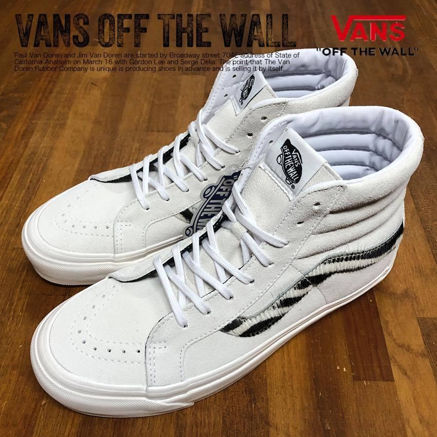 Vans ヴァンズ Sk8 Hi 38 Dx Anaheim Factory Zebra バンズ スケートハイ スニーカー ハイカット白 メンズ Va21s Vn0a38gf4ux Accept 通販 Yahoo ショッピング