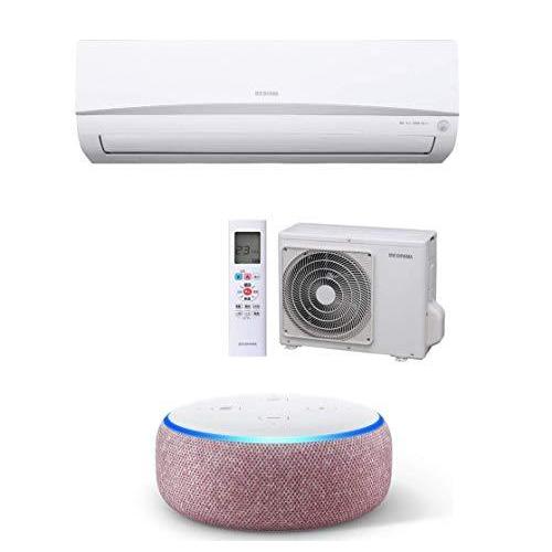 セット買い アイリスオーヤマ エアコン 10畳用 10畳用 Alexa対応 エアコン スマホ操作可能 人感センサー機能付き 冷暖房 室外機セットモデル Ira 窓用エアコン ストアaccept
