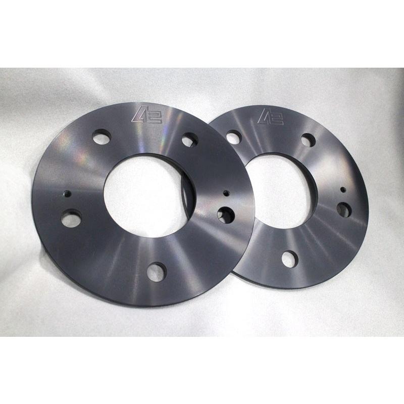 【アクセスエボリューション】　EXS Aeオリジナル　NISSAN専用5mmプレートスペーサー　ハブ径66φ　2枚セット 100サイズ | 