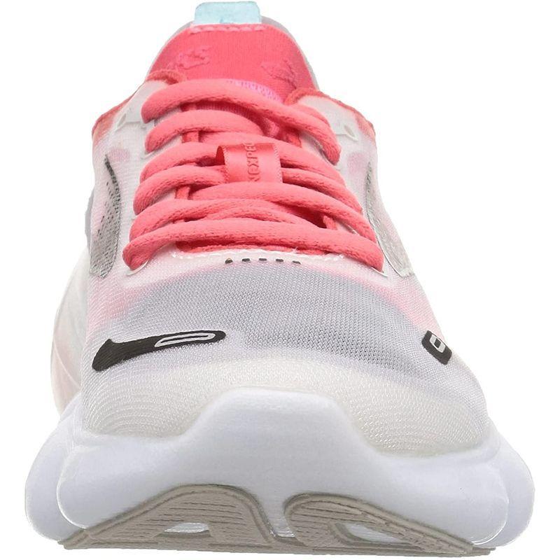 ブルックス ランニングシューズ 軽量 クッション 安定感 オーロラ ホワイト/ピンク 23.0 cm B ランニングシューズ 軽量 クッション 安定感 オーロラ ホワイト/ピンク cm