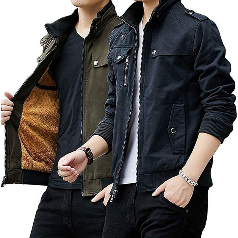 最安値で トレンチコート M65 ミリタリージャケット メンズ ワイズファクトリー ジャンパー 冬服 2種類 薄手 厚手 長袖 ファッション コート その他コート アウター