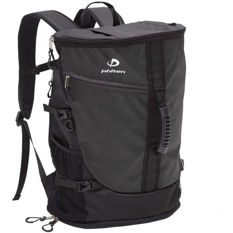 phiten(ファイテン) スポーツバックパック メタックス ブラック 48L 0419BV231000 ファイテン スポーツバックパック メタックス ブラック 48L 0419BV231000