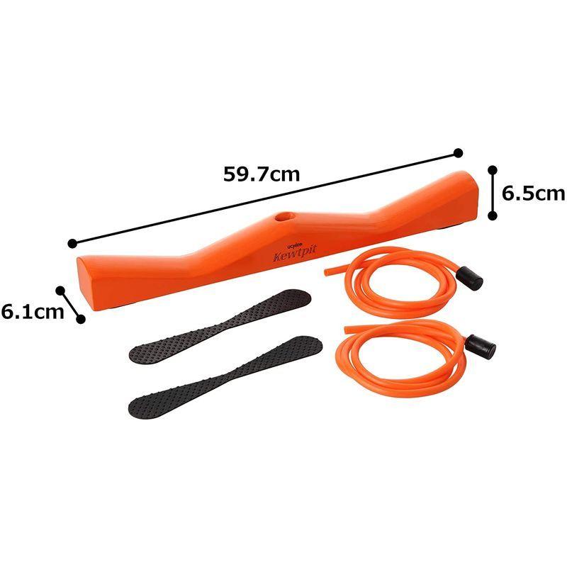 UCHIDA(ウチダ) キュットピット KEWTPIT チューブPLUS オレンジ KPT-OR 日本製(チューブ×2本 DVD付属) inches cm ウチダ キュットピット KEWTPIT チューブPLUS オレンジ KPT OR 日本製 チューブ×2本 DVD付属 rubber to the Length