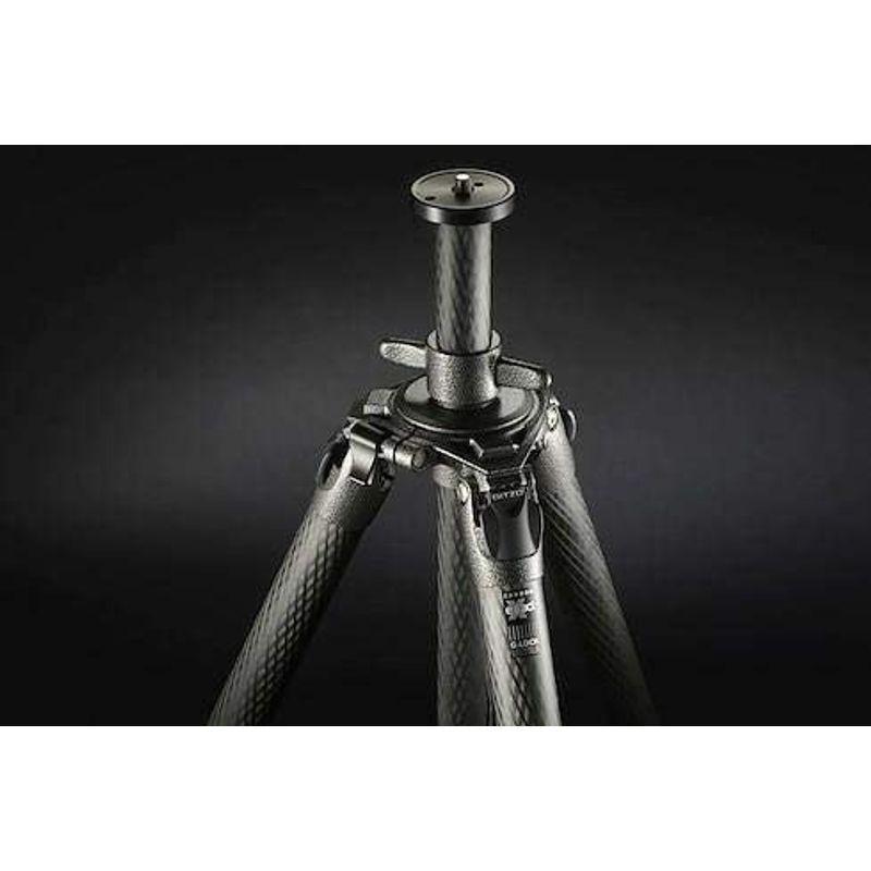 GITZO 三脚アクセサリー システマティックカーボンセンターポール2/3/4型用 GS3513S bottom and 三脚アクセサリー システマティックカーボンセンターポール2/3/4型用 GS3513S with hook on Carbon top