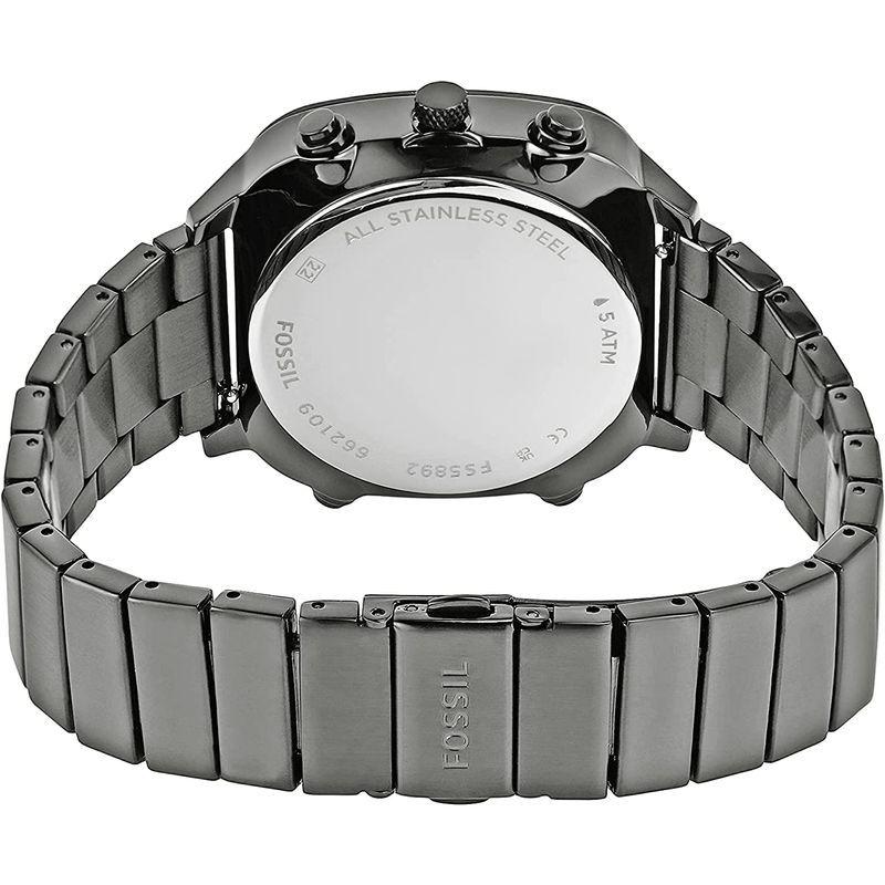 フォッシル Watch Retro Anadigital FS5892 メンズ Smoke Watch Retro Smoke Anadigital FS5892 メンズ Band