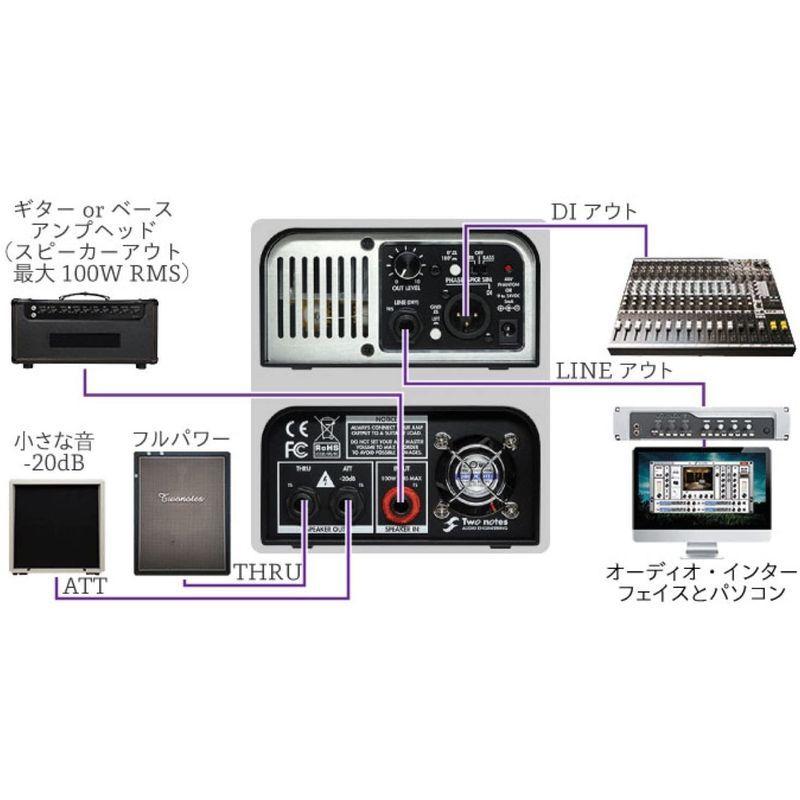 Two notes ツーノート ロードボックス Torpedo Captor 16 ohm 国内正規輸入品 notes ツーノート ロードボックス Torpedo Captor ohm 国内正規輸入品