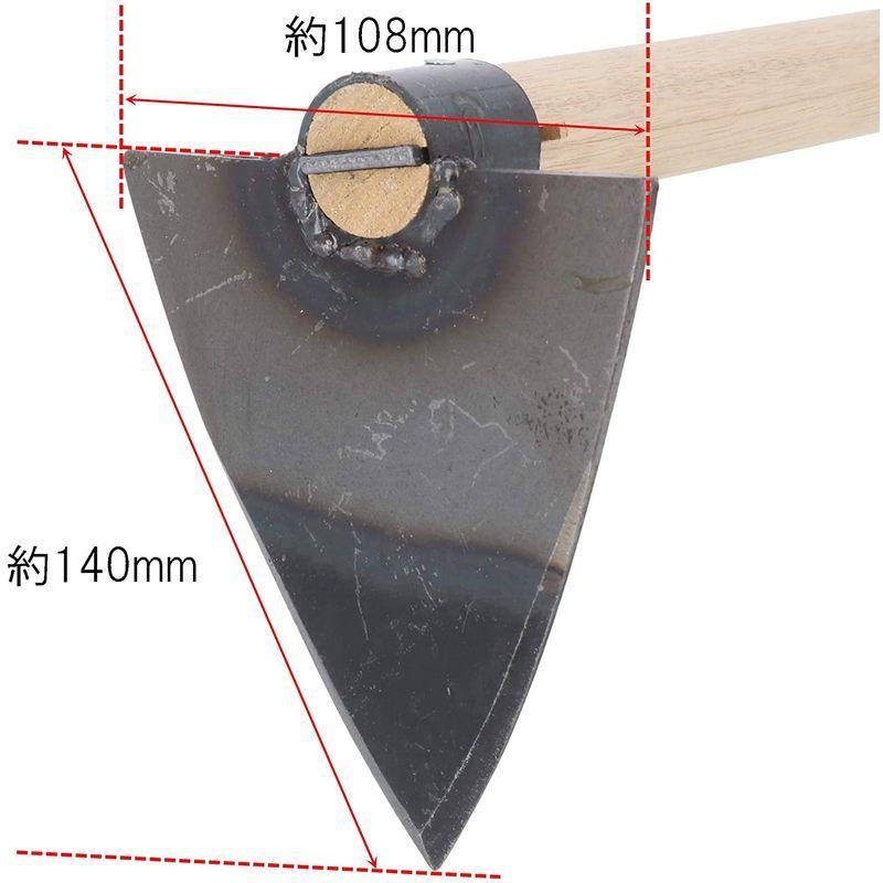 期間限定60 Off 高儀 相田合同 菊堂 国産土掘り鍬 三角型 Cmdb Md