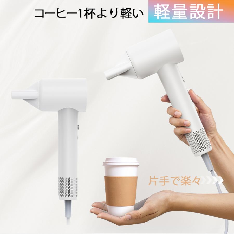 ゴールド ヘアドライヤー 360°ノズル ドライヤー 360°回転 ノズル 大風量 速乾 マイナスイオン 静電気