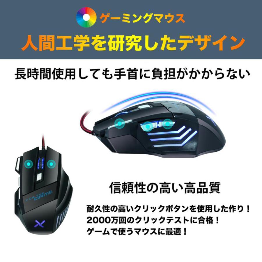 片手ゲーミングキーボード マウスセット 7種切替モードバッグライト USB有線 日本語取扱説明付き 滑り止め付き Windows/Switch/PS4対応 | VETESA | 04