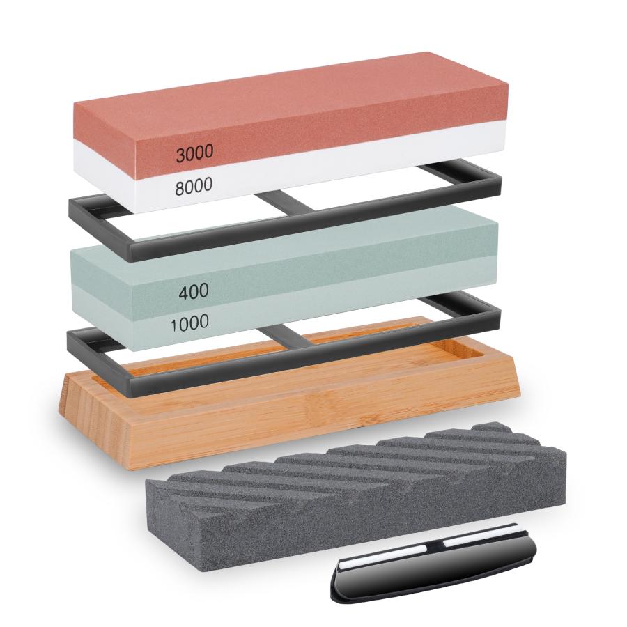 研ぎ石　砥石　研石 保証付 砥石 セット 包丁研ぎ石 両面砥石 包丁研ぎ砥石400/1000、3000