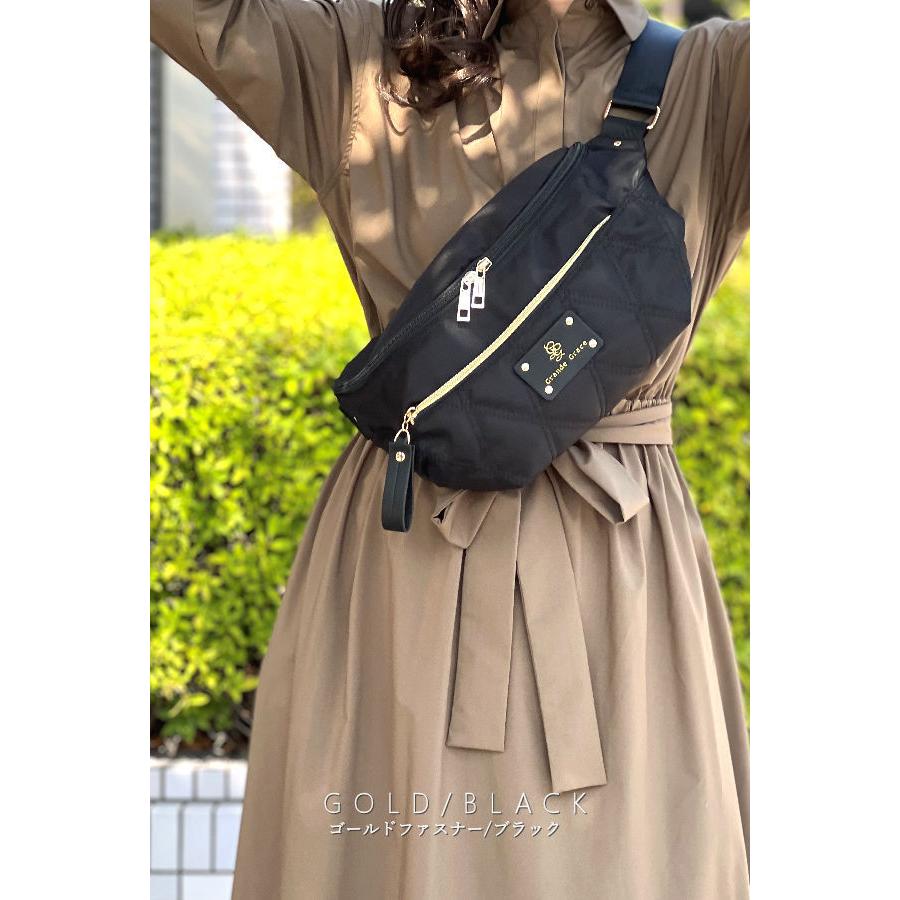 ボディバッグ レディース きれいめ 大人 ウエストバッグ ウエストポーチ ナイロン ショルダーバッグ レオパード Bag 177 Accessories Grace 通販 Yahoo ショッピング