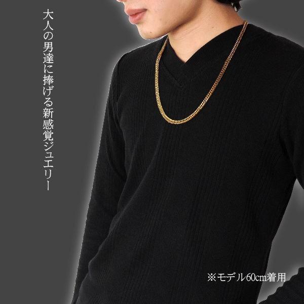 喜平ネックレス 喜平 チタン ネックレス ゴールド メンズ ネックレス 人気 ネックレス チェーン Ipゴールド加工 W6面 6 5ミリ幅 45or50cm Ti N W6 Gold Accessories Grace 通販 Yahoo ショッピング