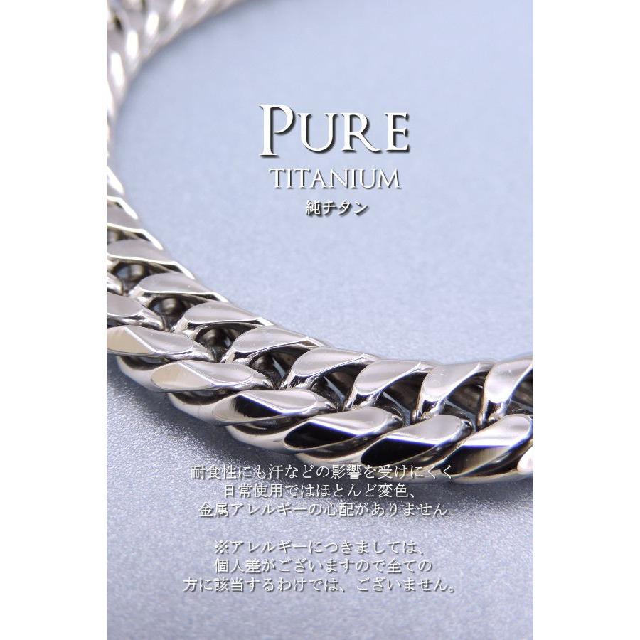 喜平ブレスレット 喜平 チタン ブレスレット メンズ ブレスレット 人気 ネックレス チェーン 極太 W6面 9ミリ幅 長さ選べる Ti N W610 Br Accessories Grace 通販 Yahoo ショッピング