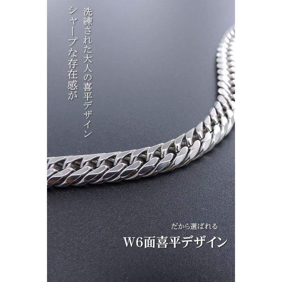 喜平ブレスレット 喜平 チタン ブレスレット メンズ ブレスレット 人気 ネックレス チェーン 極太 W6面 9ミリ幅 長さ選べる Ti N W610 Br Accessories Grace 通販 Yahoo ショッピング