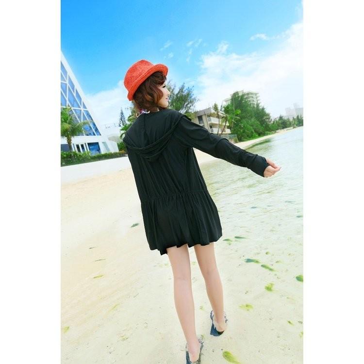 ラッシュガード レディース 長袖 フード パーカー 水着 体型カバー 紫外線対策 おしゃれ 大きいサイズ Ir 70 引出物