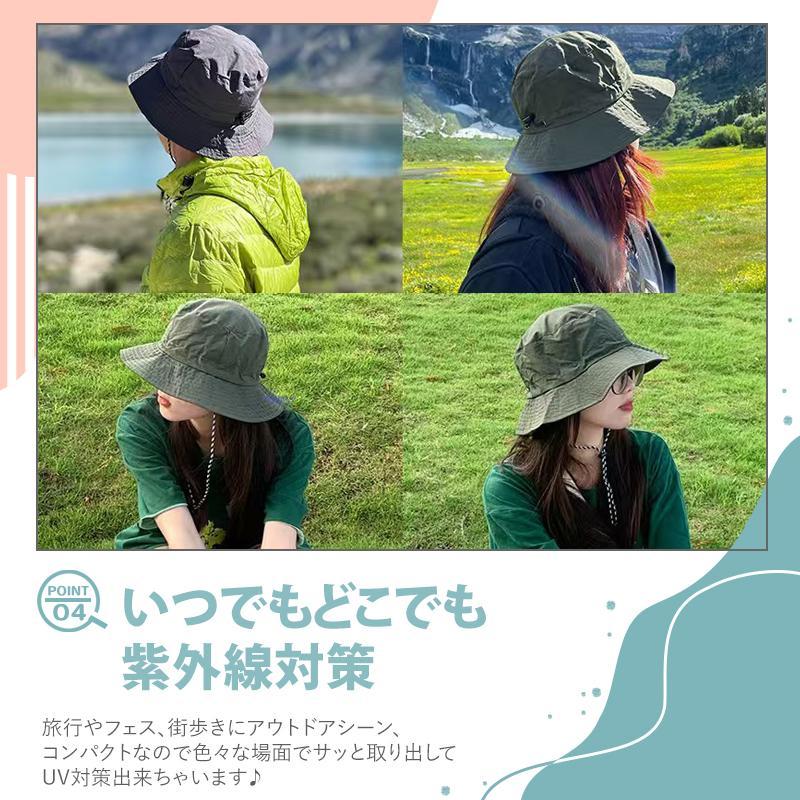 バケットハット レディース 折りたたみ メンズ 帽子 : 靴下・下着専門