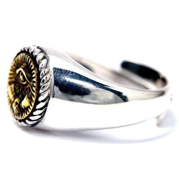 シルバー925 リング 秘密結社 フリーメイソン プロビデンスの目 握手