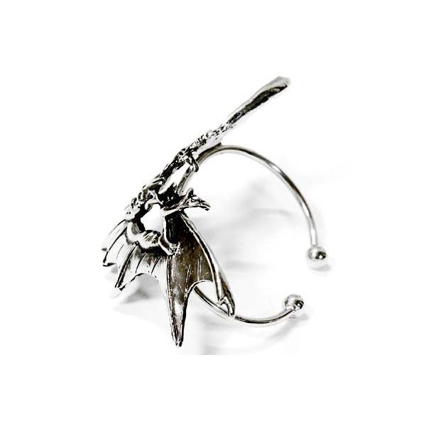 ブレスレット　足銀　骨董　蝙蝠 ブレスレット足銀骨董蝙蝠