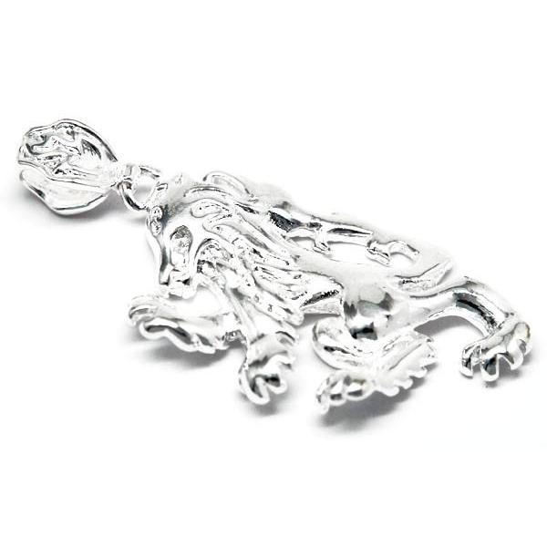 ライオン 獅子 百獣の王 キング エンブレム 紋章 メンズ ペンダント