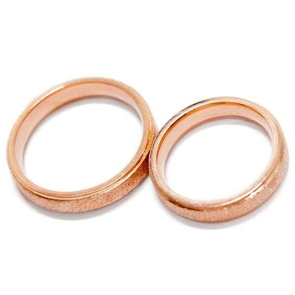 ガラス粒子 ダイヤモンドダスト センターライン ピンクゴールド