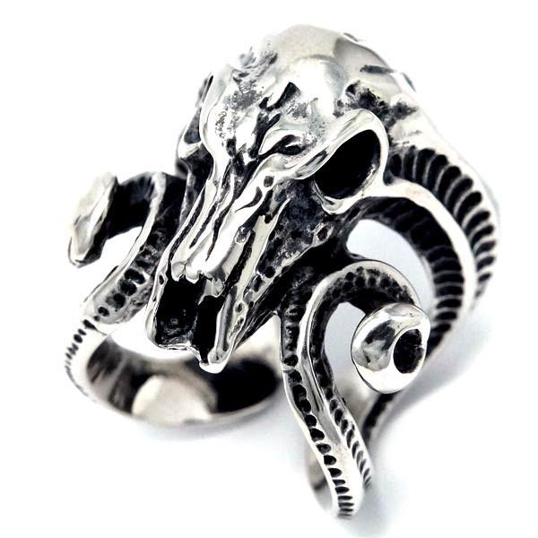 ヤギ×バフォメット×サタン×シルバーリング 【公式通販】