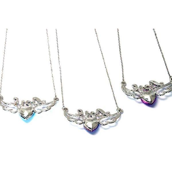 ハート 天使 羽 エンジェルフェザー Love ジュエリー レディース