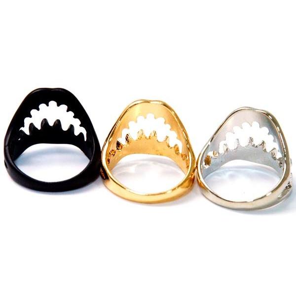 シャーク サメ 歯 アゴ 骨 ボーン シンプル メンズ レディース