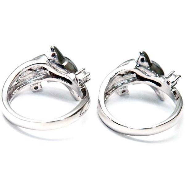 ハワイアンジュエリー リング ドルフィン イルカ オパール クリア