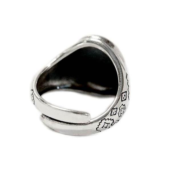 Indian Jewelry ココペリ 精霊 幾何学模様 シルバー925 インディアン