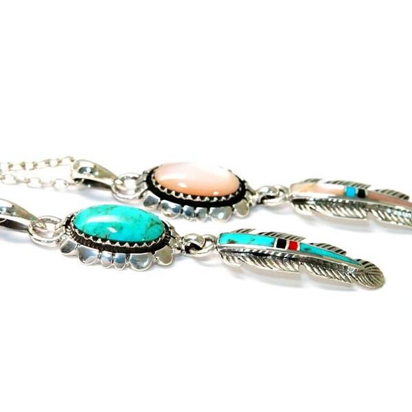 インディアンジュエリー　ターコイズ ペンダント ネックレス インディアンジュエリー フルターコイズネックレス