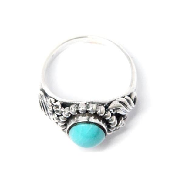 Indian Jewelry インディアンジュエリー リング 天然石 ターコイズ