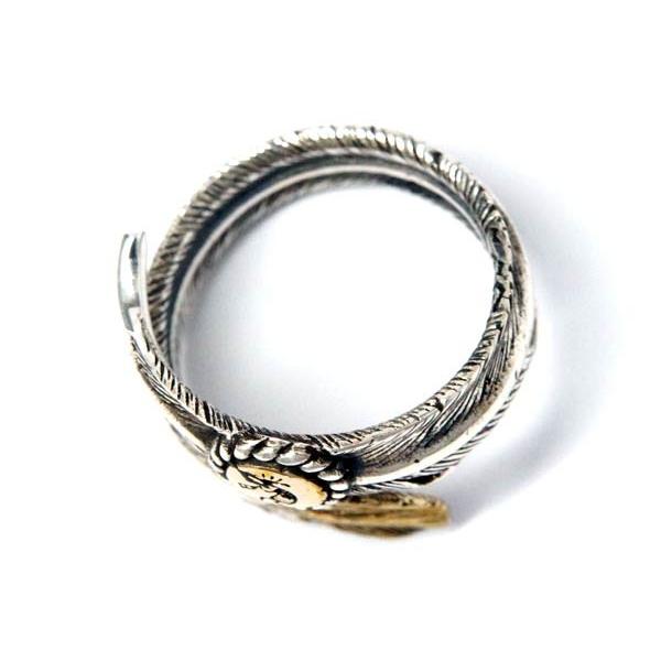 Indian Jewelry インディアンジュエリー リング イーグルフェザー 鷲 