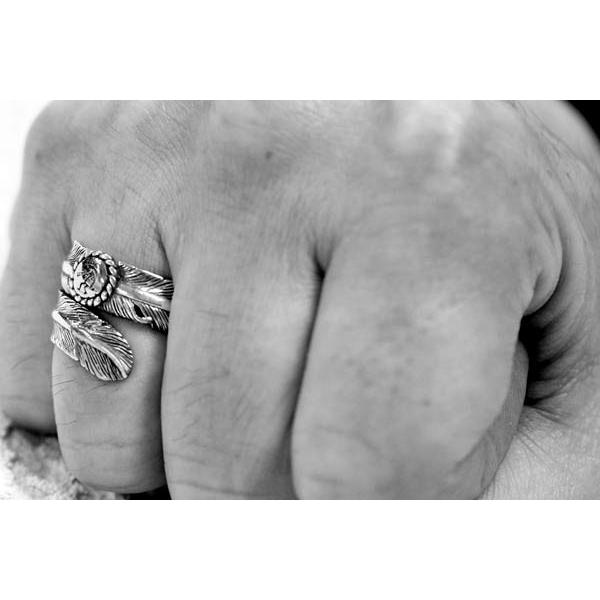 Indian Jewelry インディアンジュエリー リング イーグルフェザー 鷲 