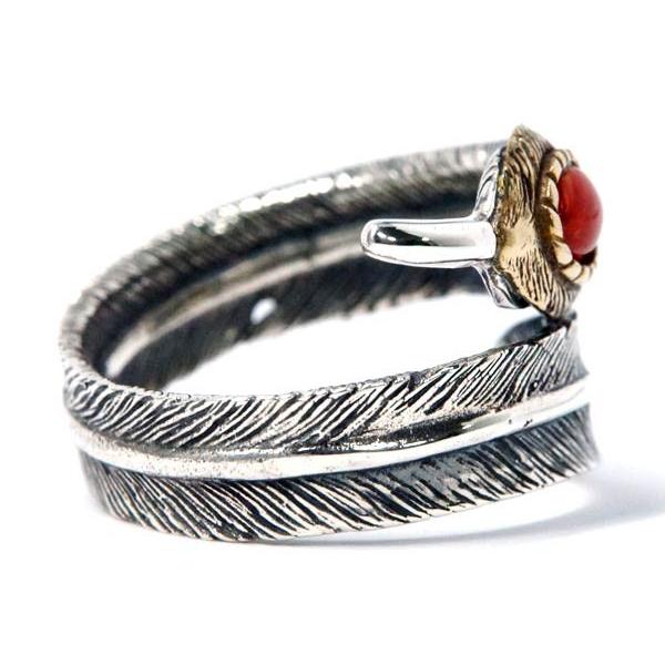 Indian Jewelry インディアンジュエリー リング イーグルフェザー 鷲 