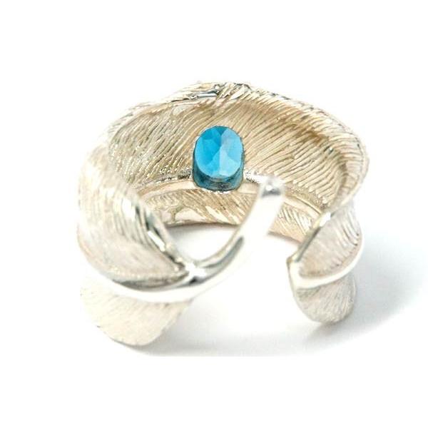 Indian Jewelry インディアンジュエリー リング 天然石 ロンドンブルー 