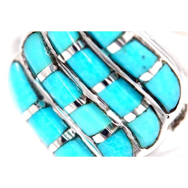 Indian Jewelry インディアンジュエリー リング 天然石 ターコイズ 