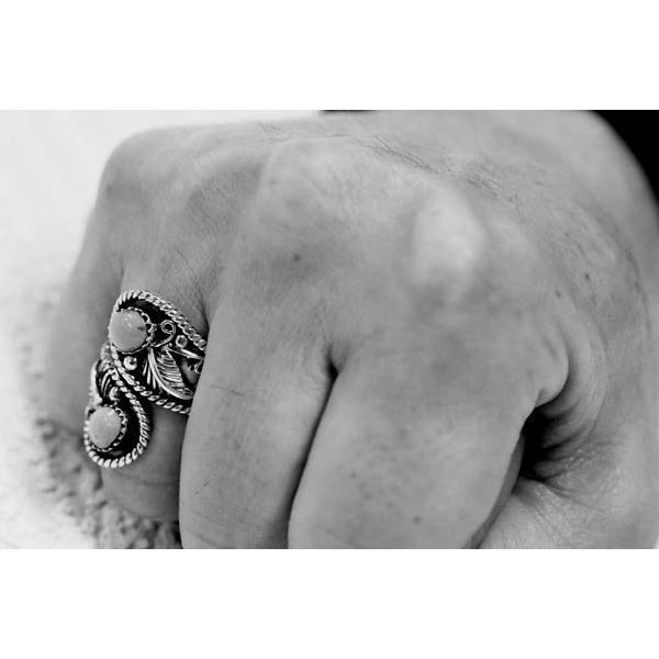 Indian Jewelry インディアンジュエリー リング 天然石 ターコイズ